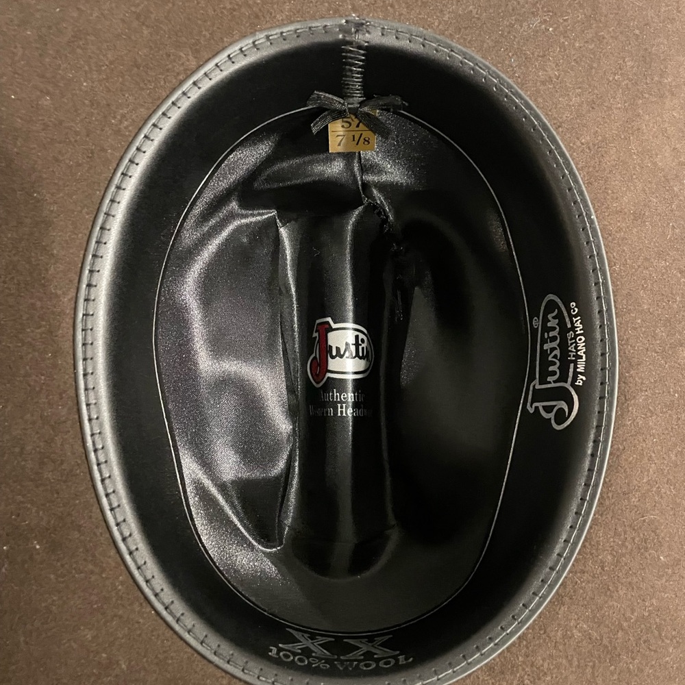 Justin brown Wool Cowboy Hat